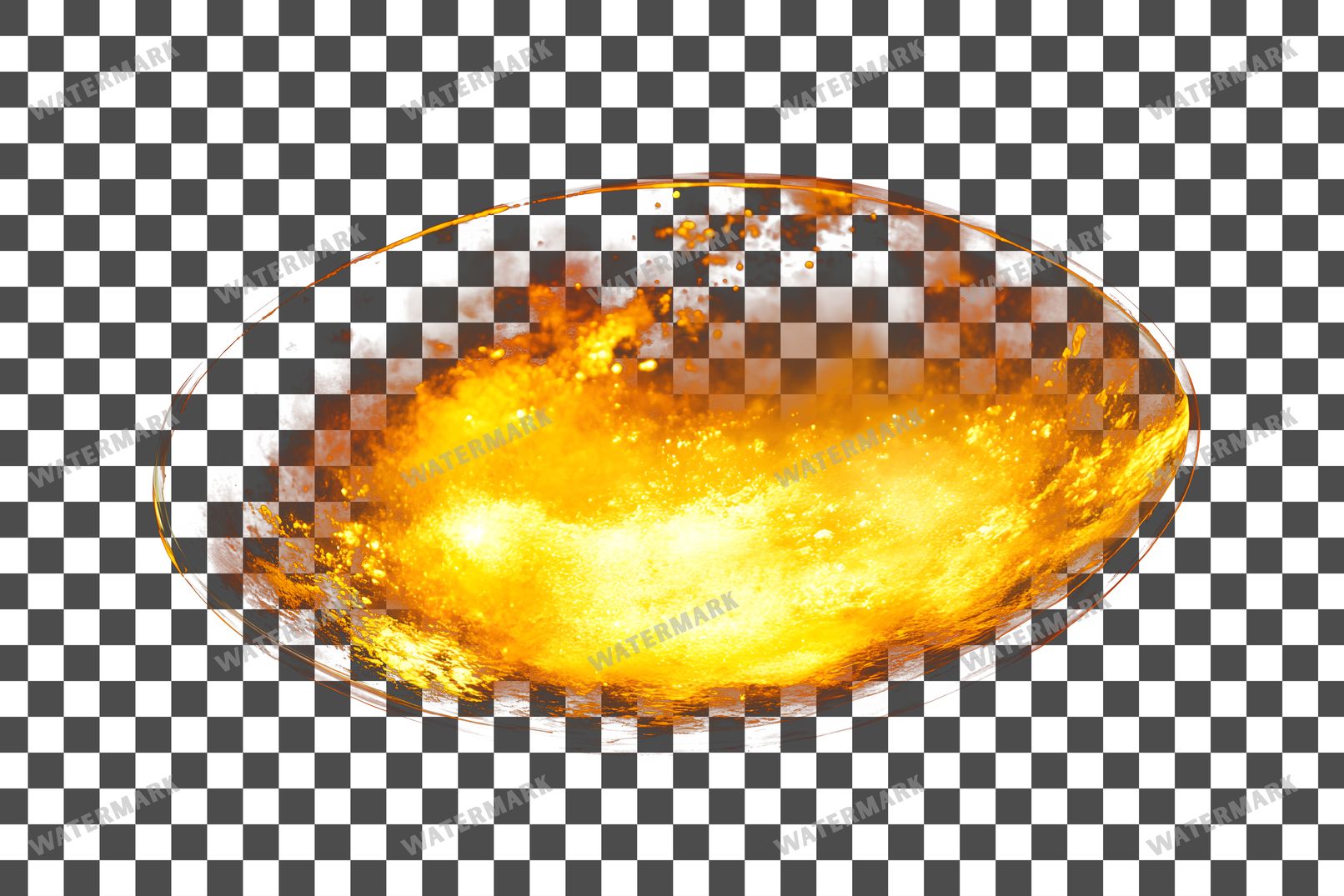 Amber Light Warm Yellow Tone Transparent Overlay Pngs