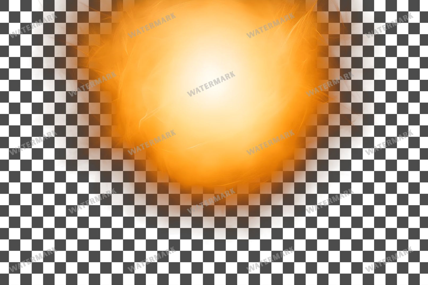 Amber Light Transparent Overlay Pngs