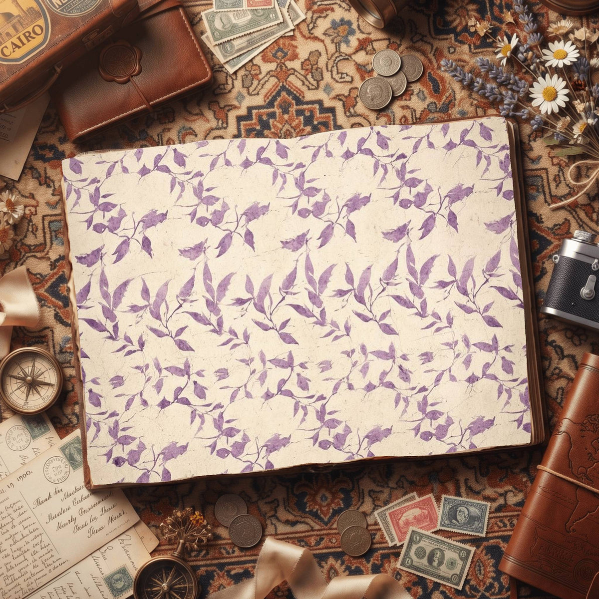 Basic Leaf Digital Papers