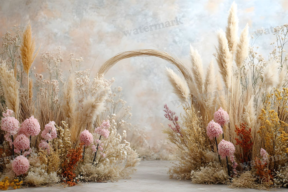 Boho Beige Backdrop Images