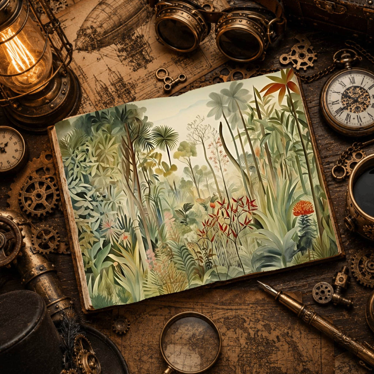 Botanical Garden Digital Papers