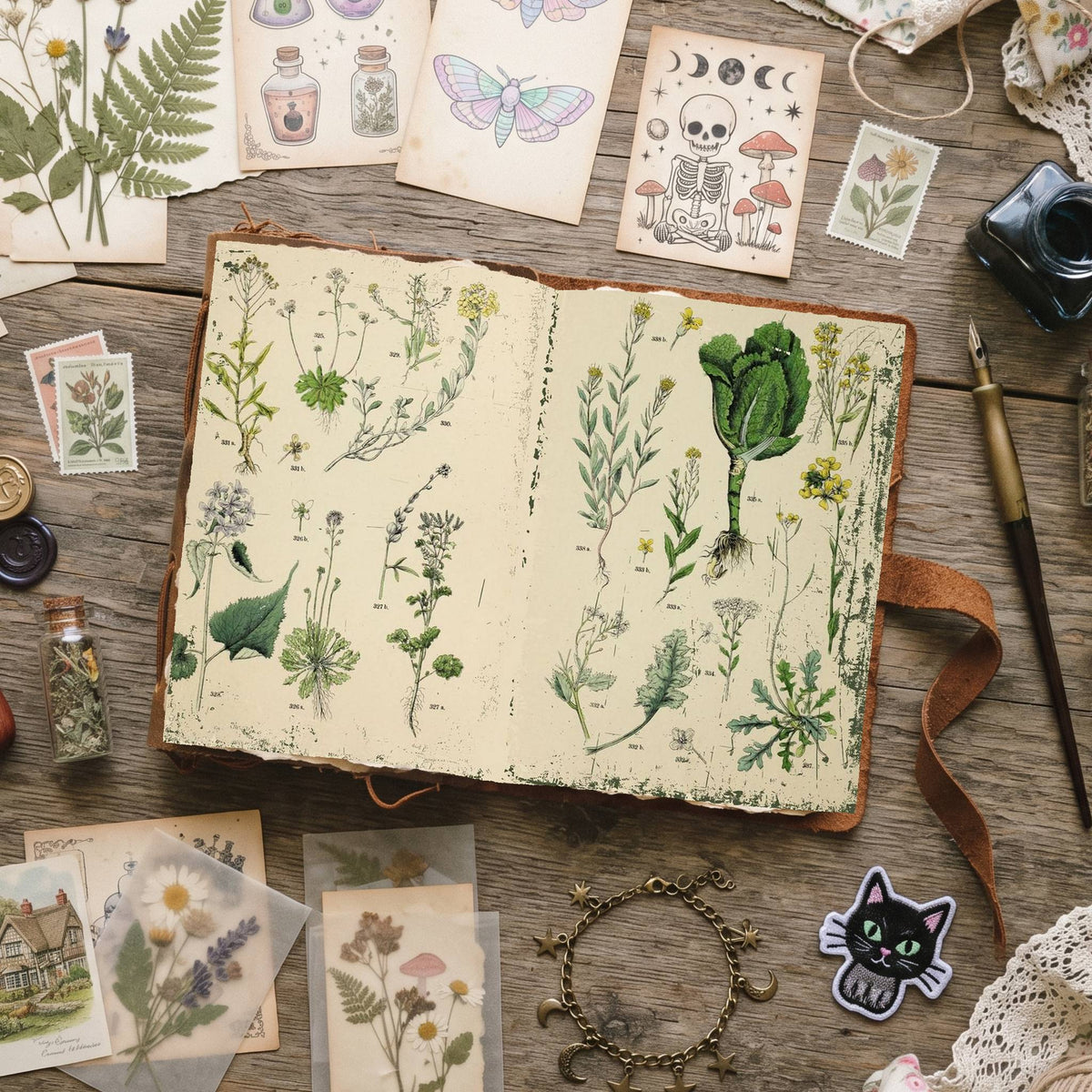 Botanical Digital Papers