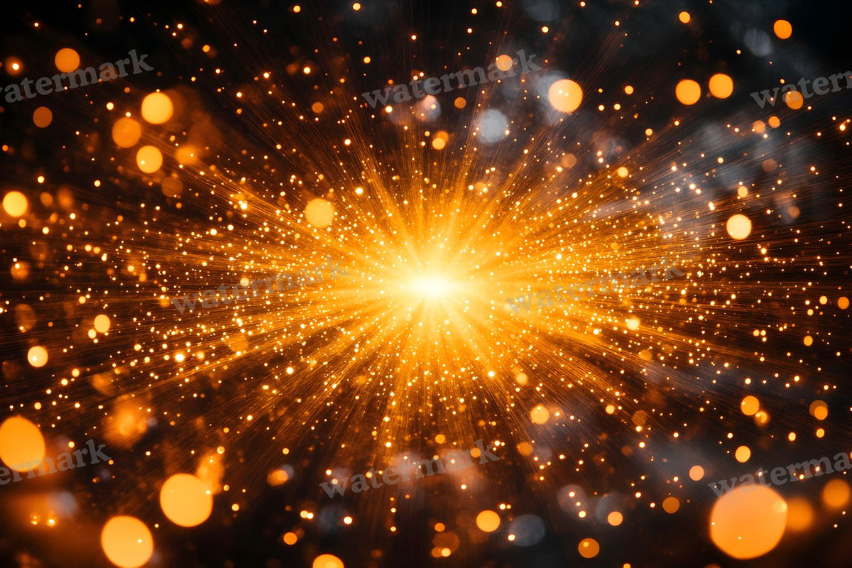 Bright Yellow Sunburst Backdrop Images