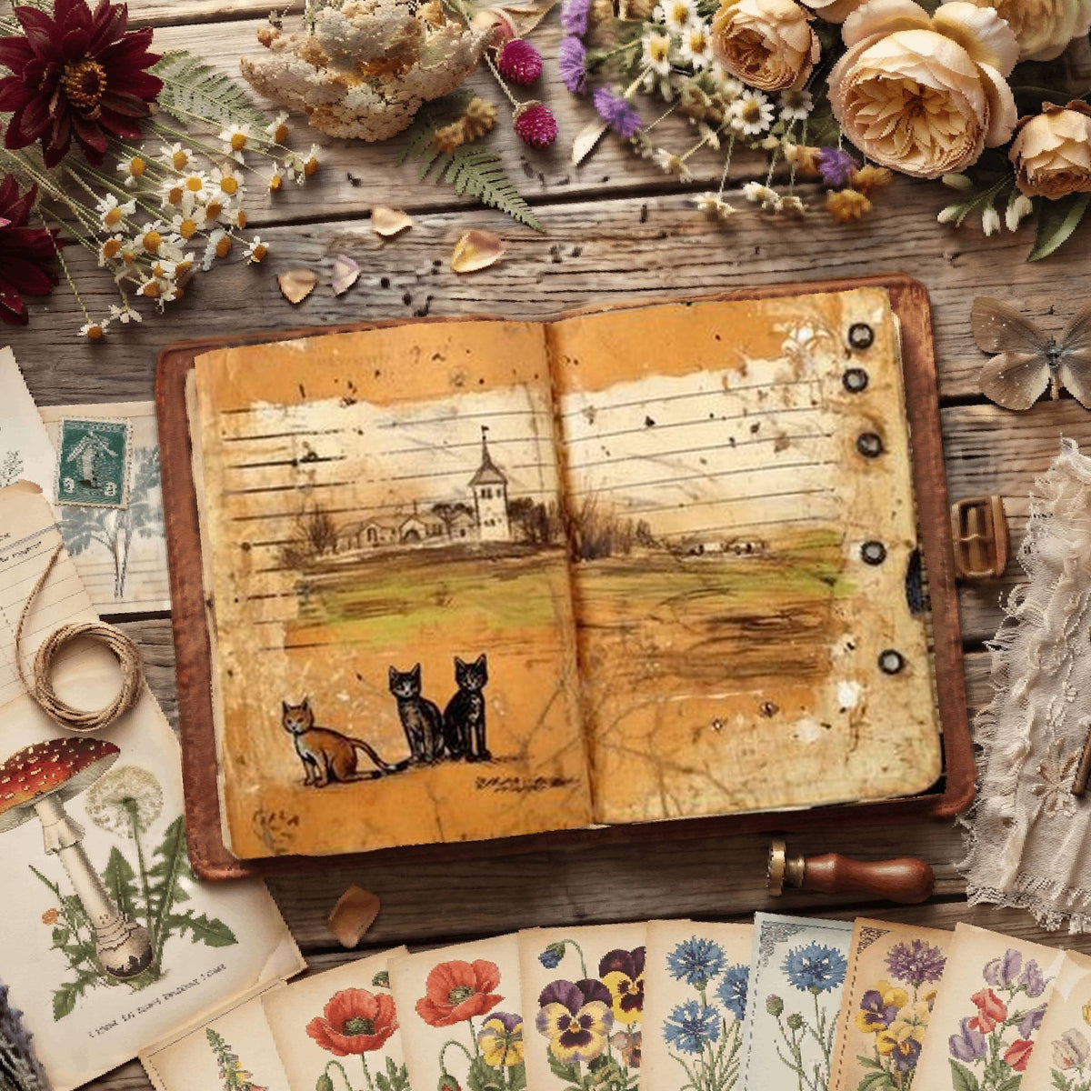 Cats Digital Papers