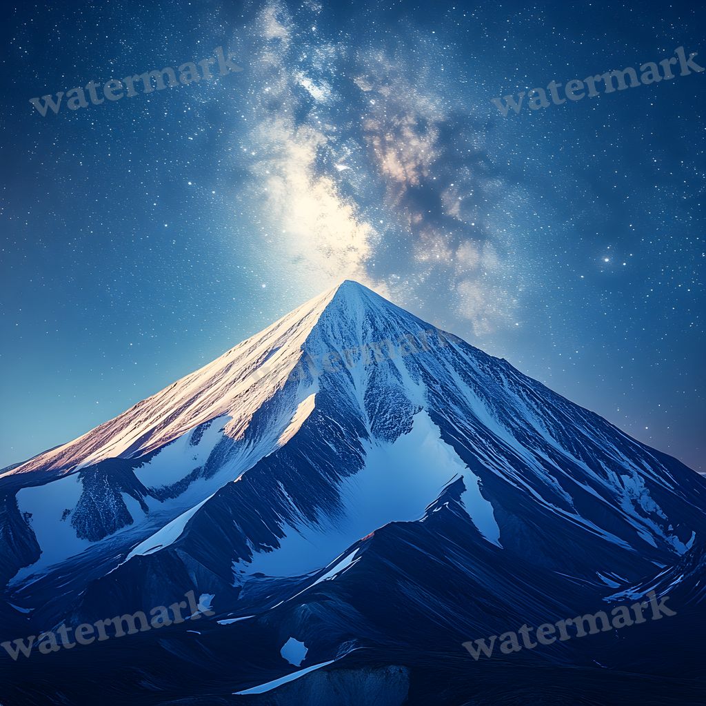 Celestial Moonlit digital photo backdrop for photo editing, preview 11