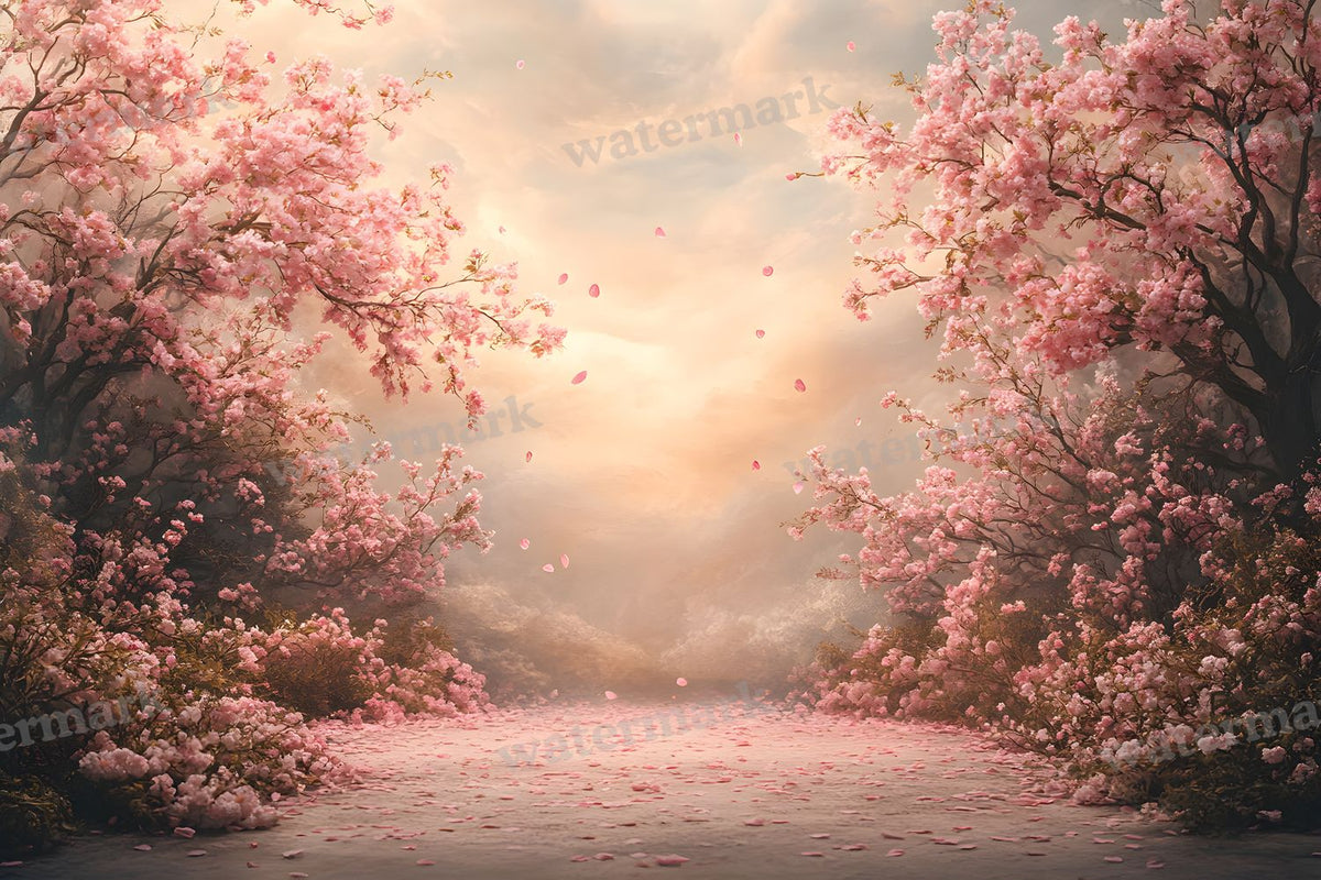 Cherry Blossom Serenity Backdrop Images