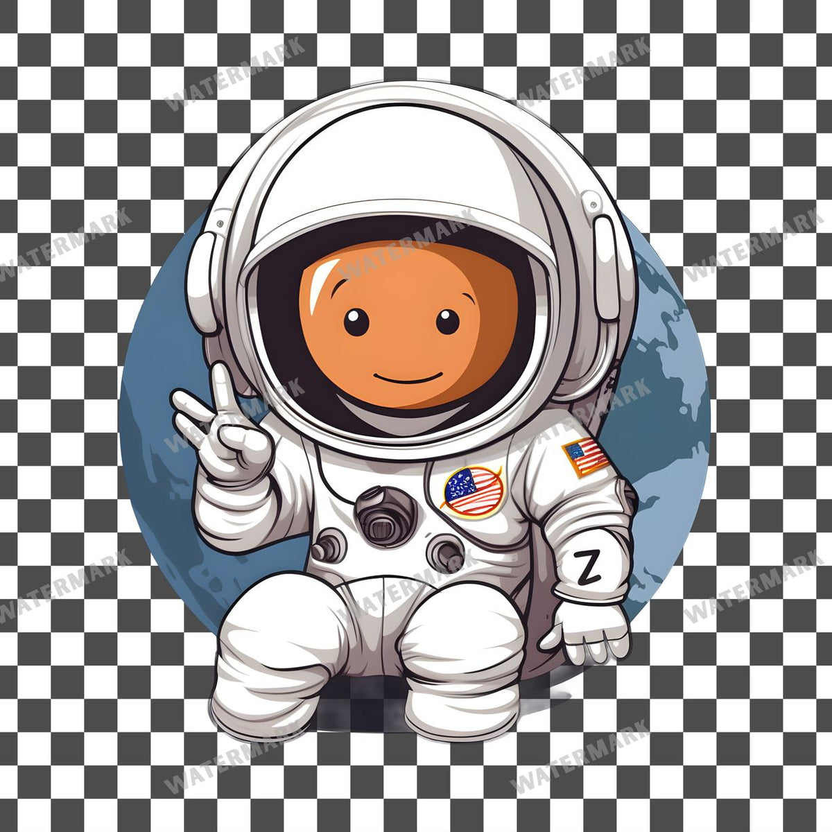 Chibiastronaut Clipart Pngs