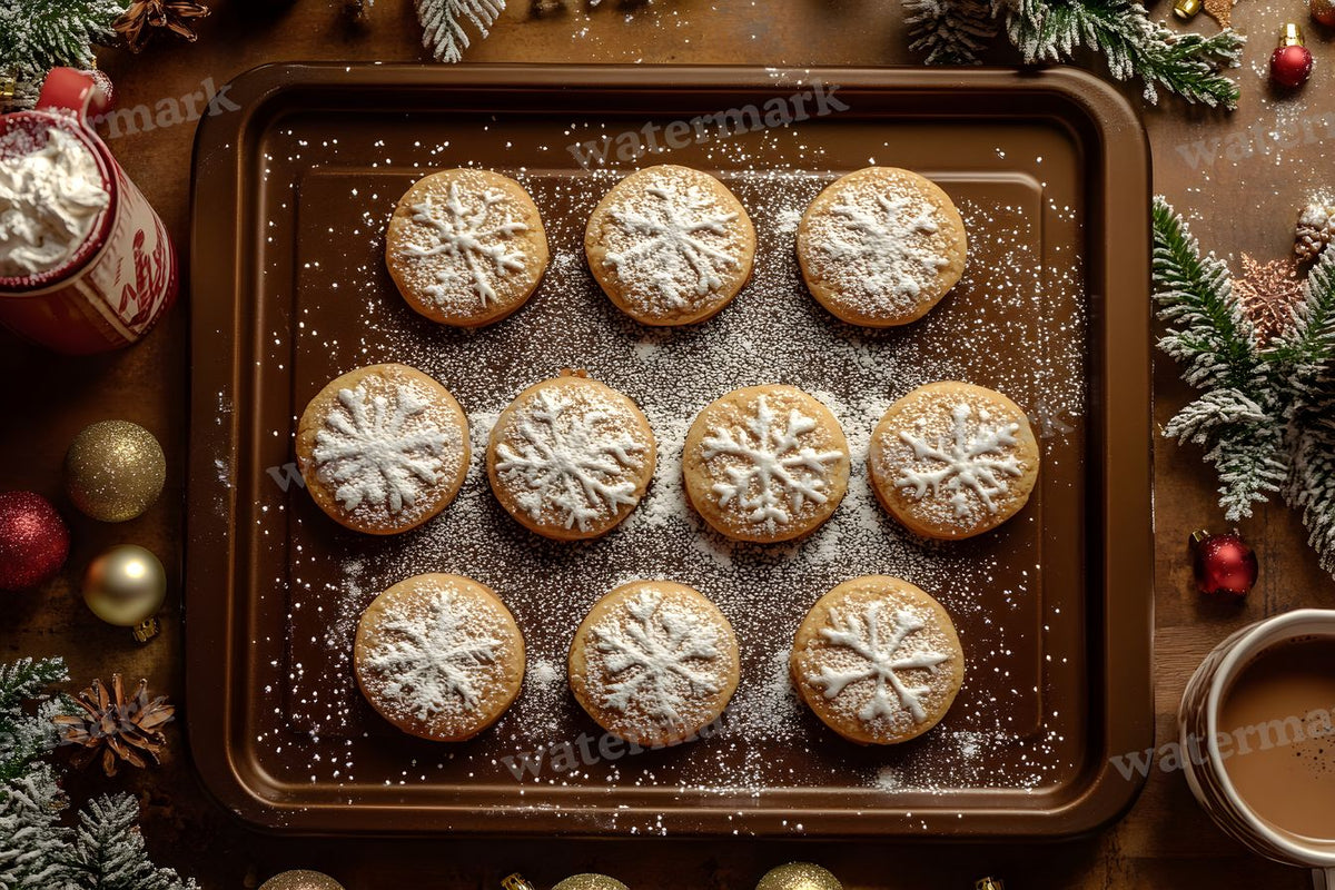 Christmas Cookie Backdrop Images