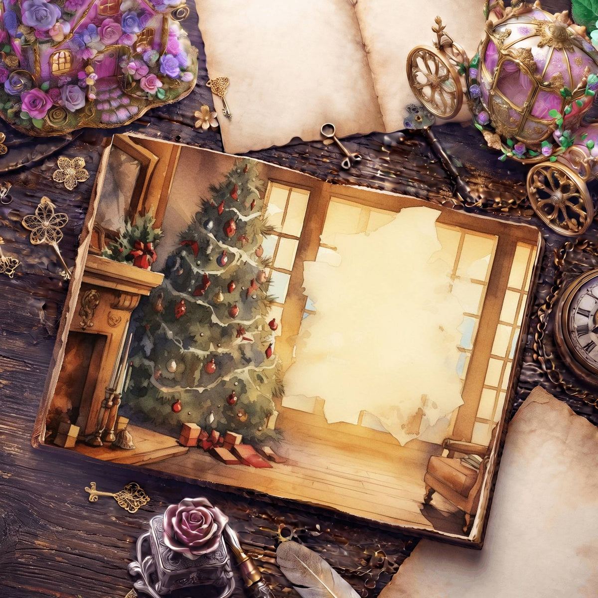 Christmas Digital Papers