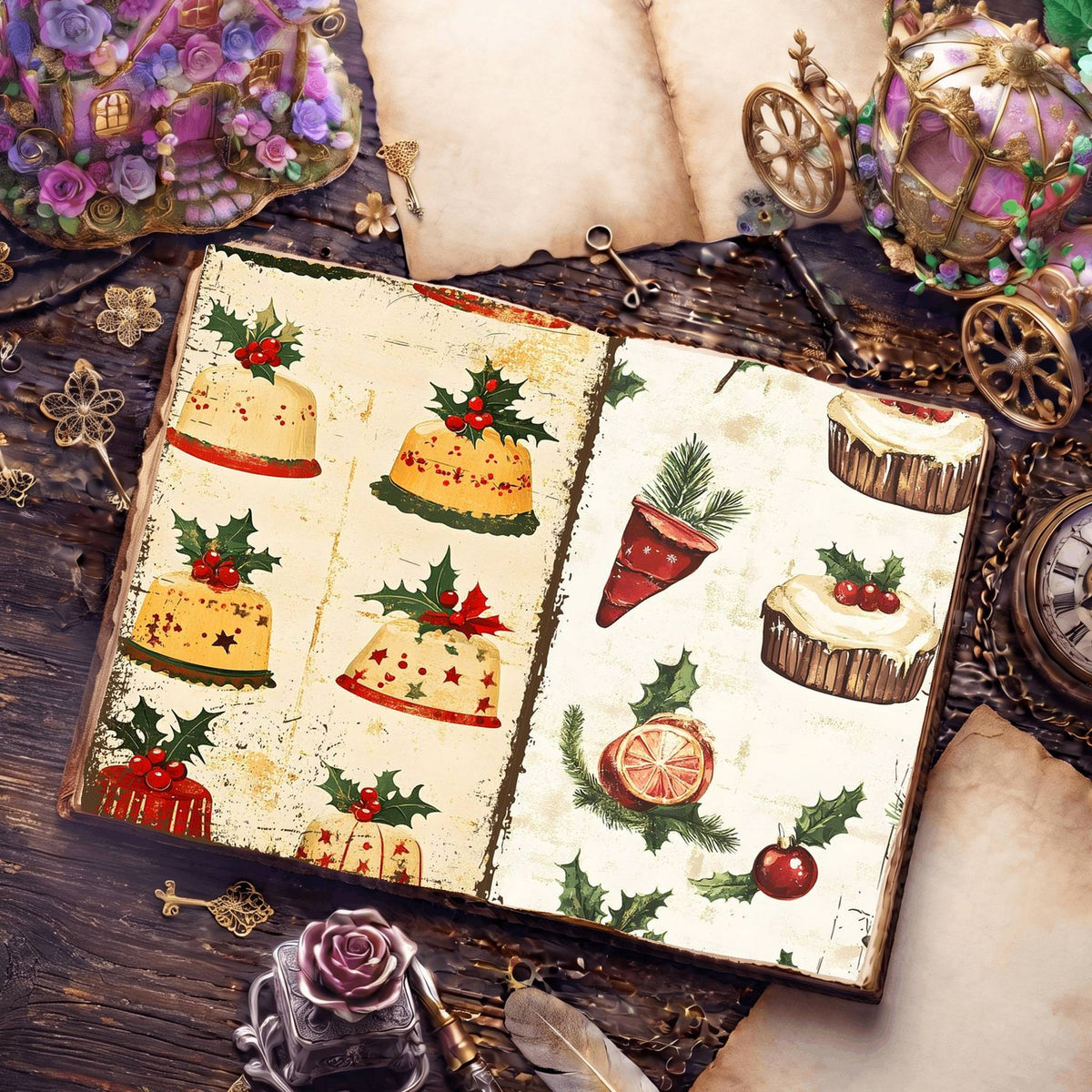 Christmas Digital Papers