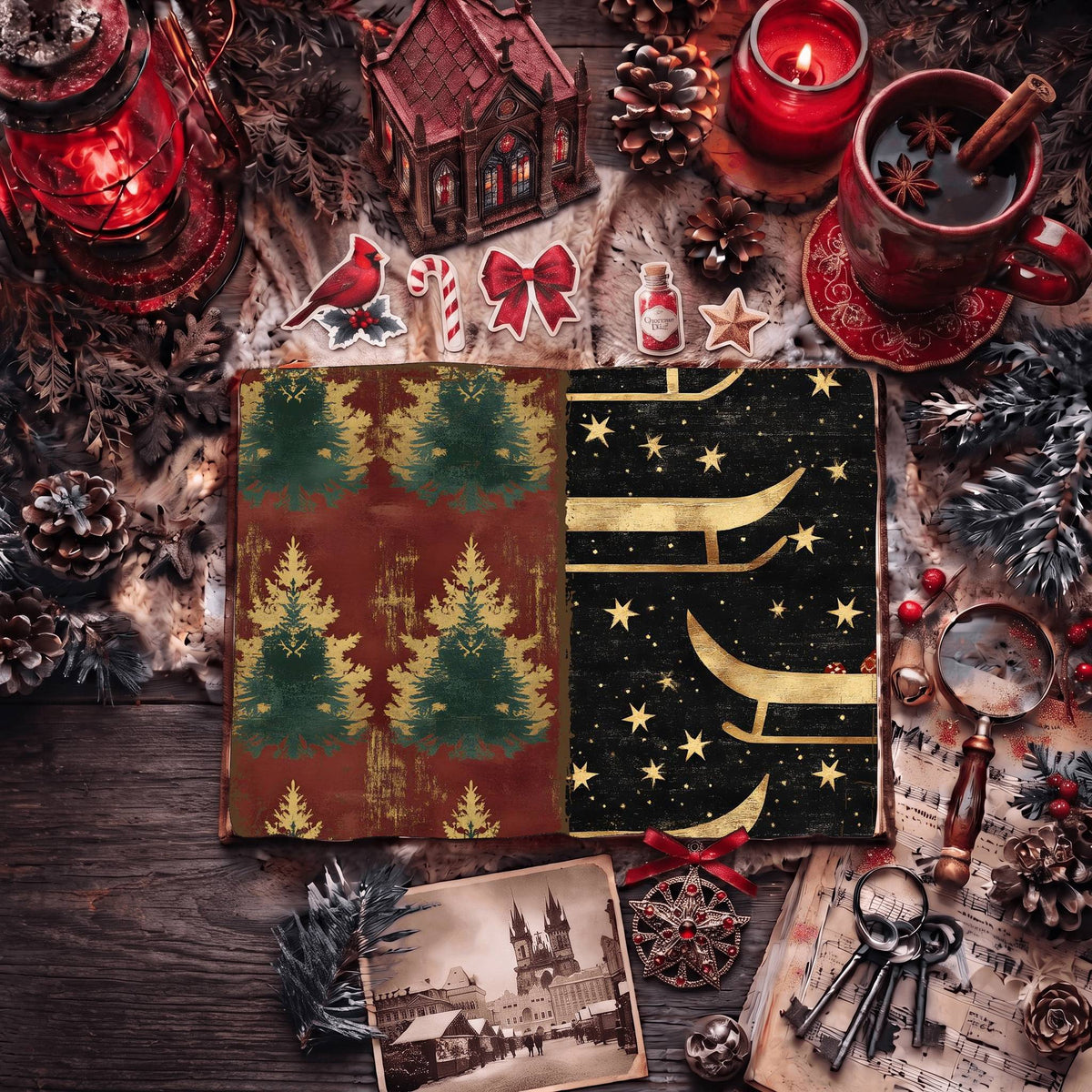 Christmas Digital Papers