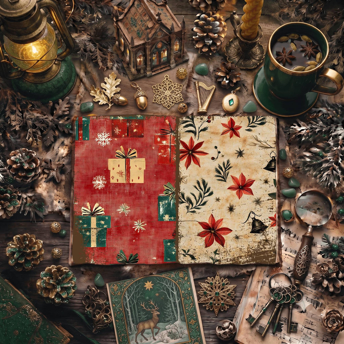 Christmas Digital Papers