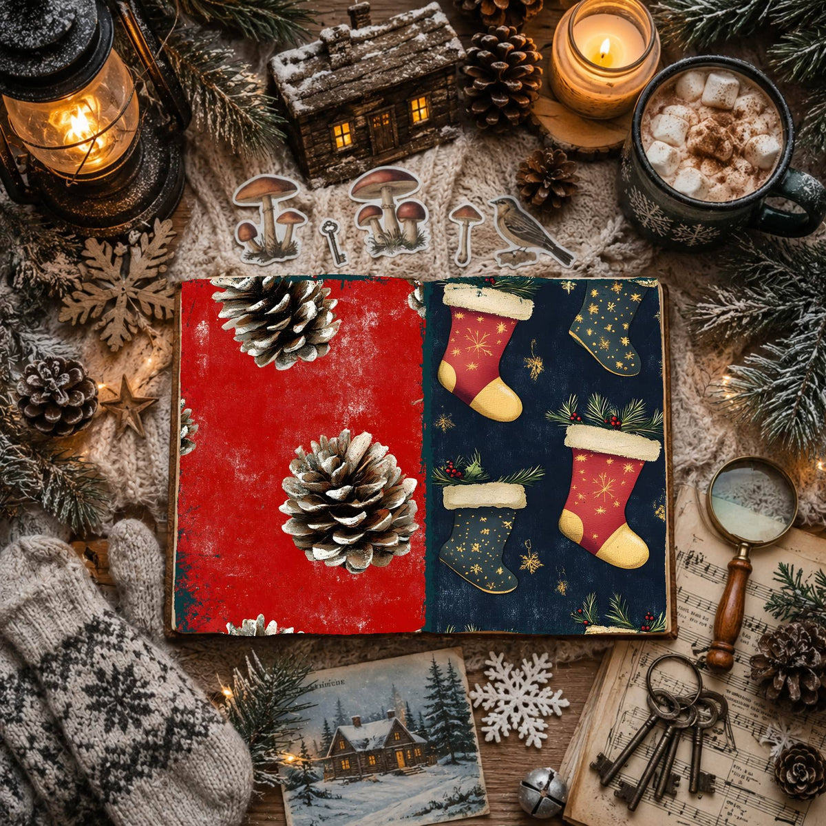 Christmas Digital Papers