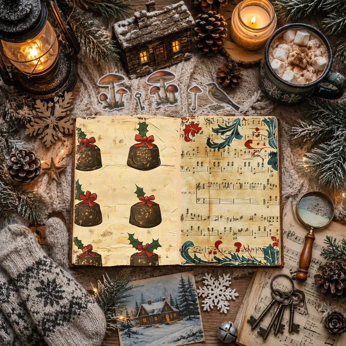Christmas Digital Papers
