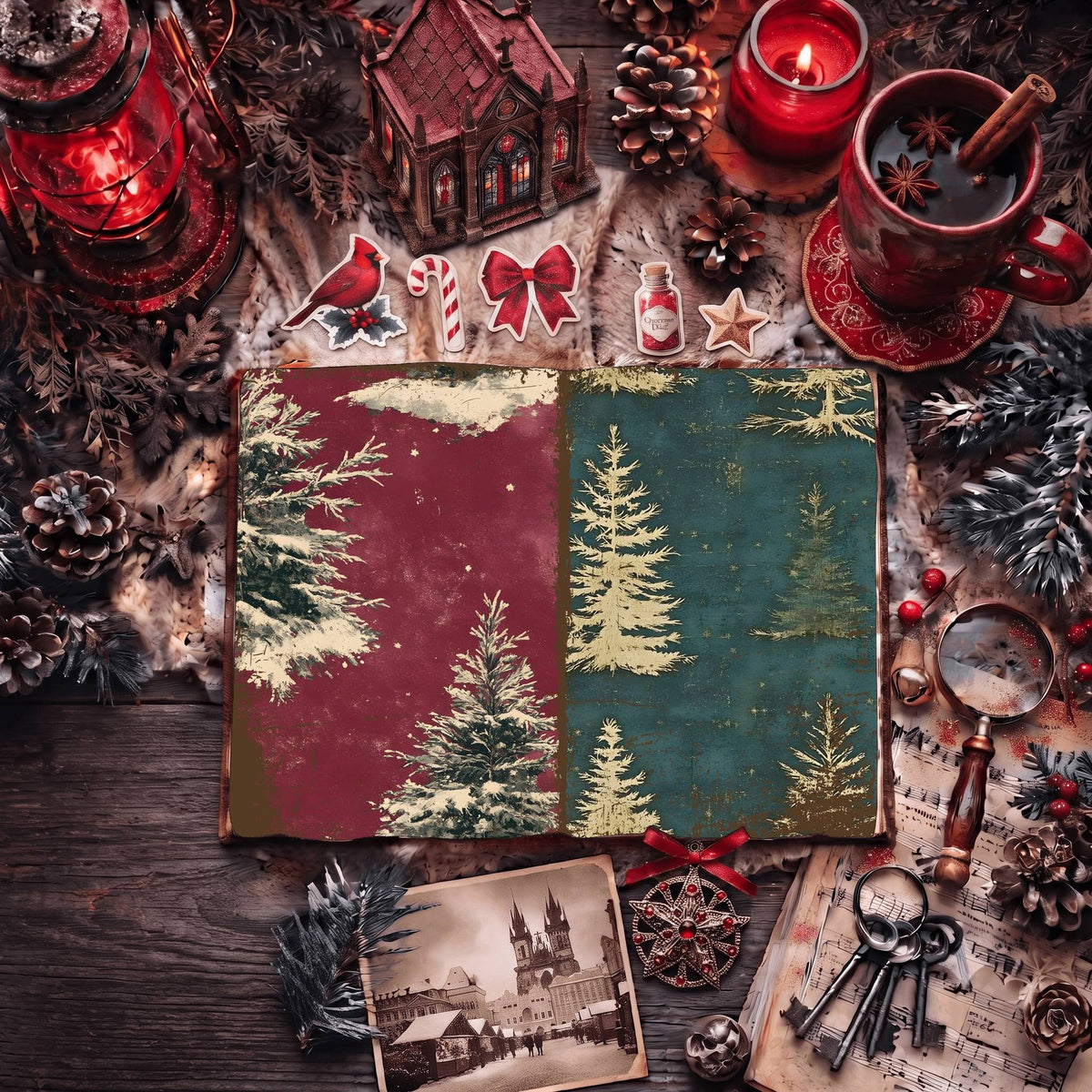 Christmas Digital Papers