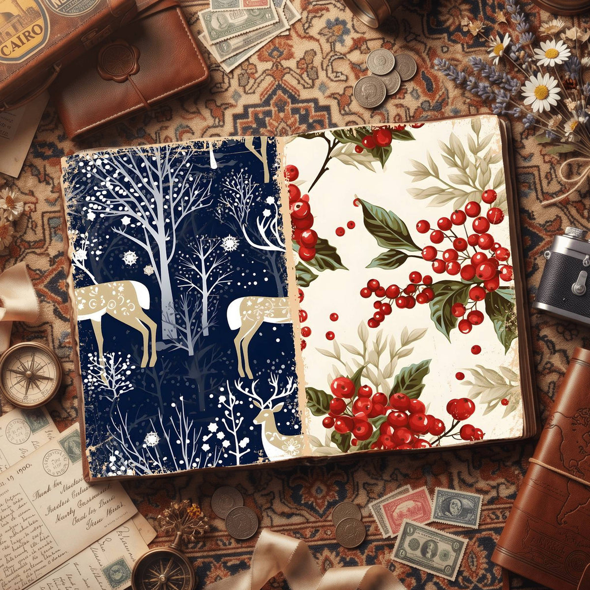 Christmas Digital Papers