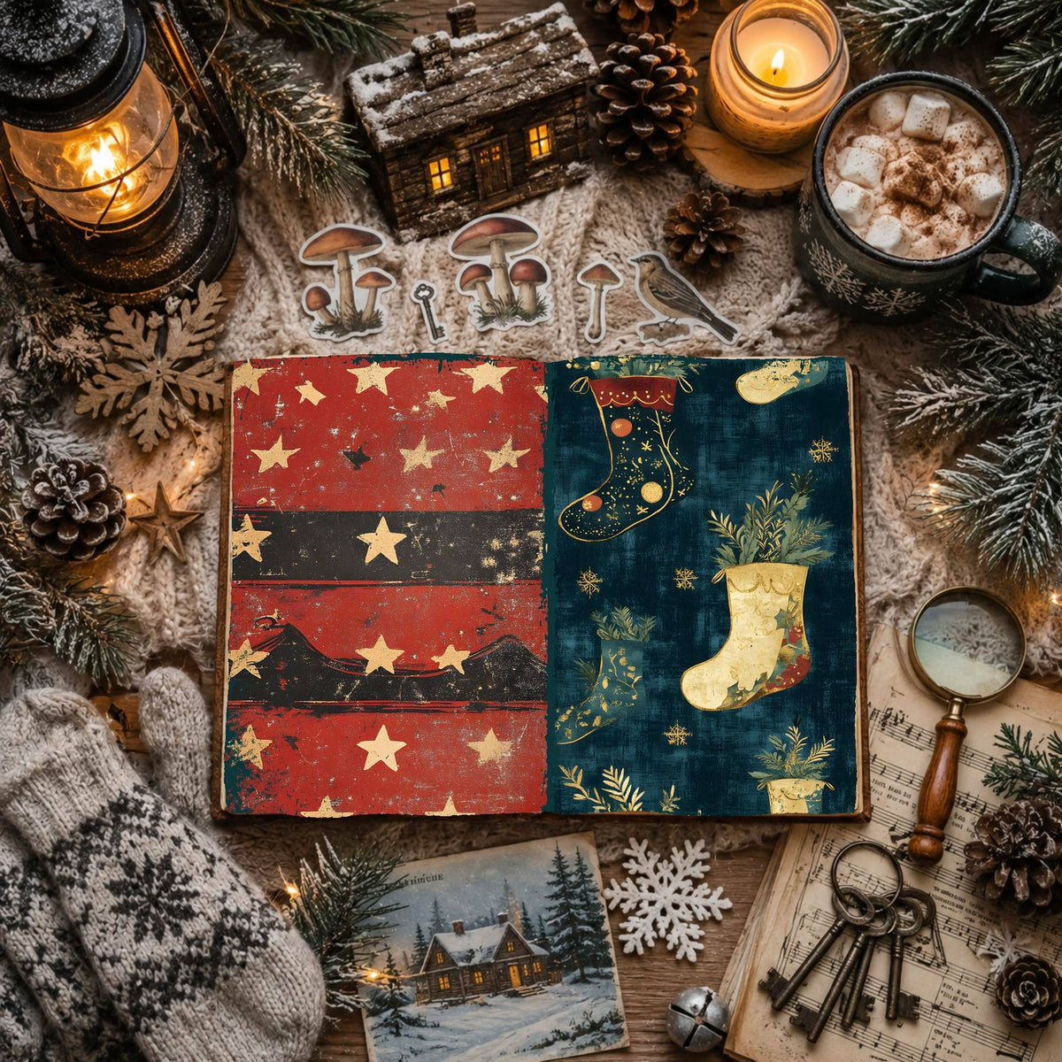 Christmas Digital Papers
