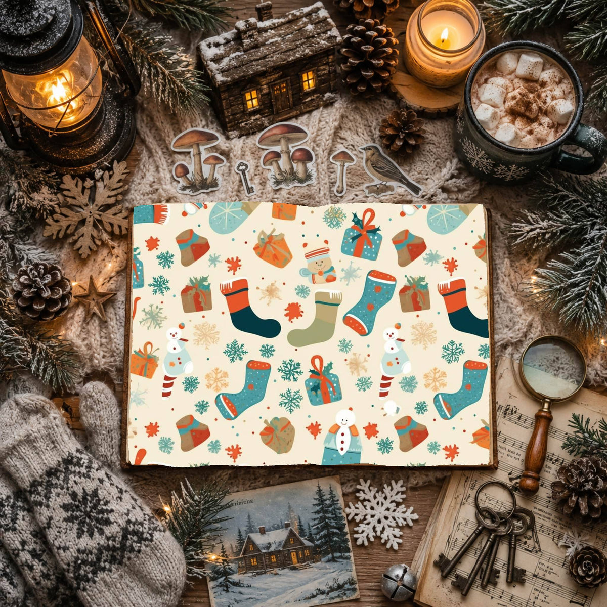 Christmas Digital Papers