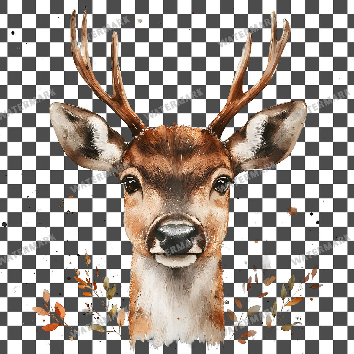 Christmas Kawaii Style Clipart Pngs