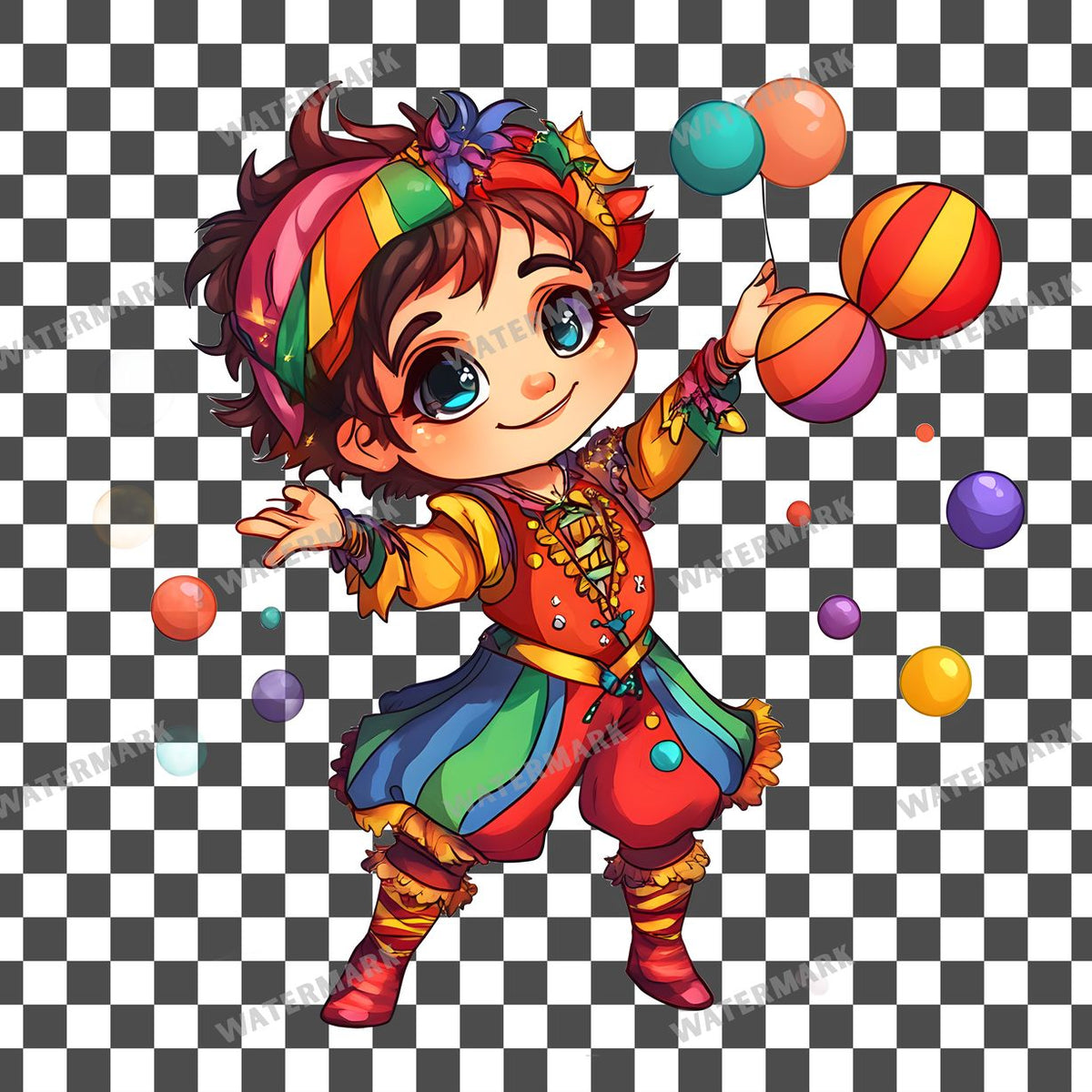Circus Performer Clipart Pngs