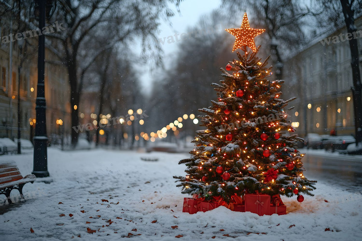 Classic Christmas Backdrop Images