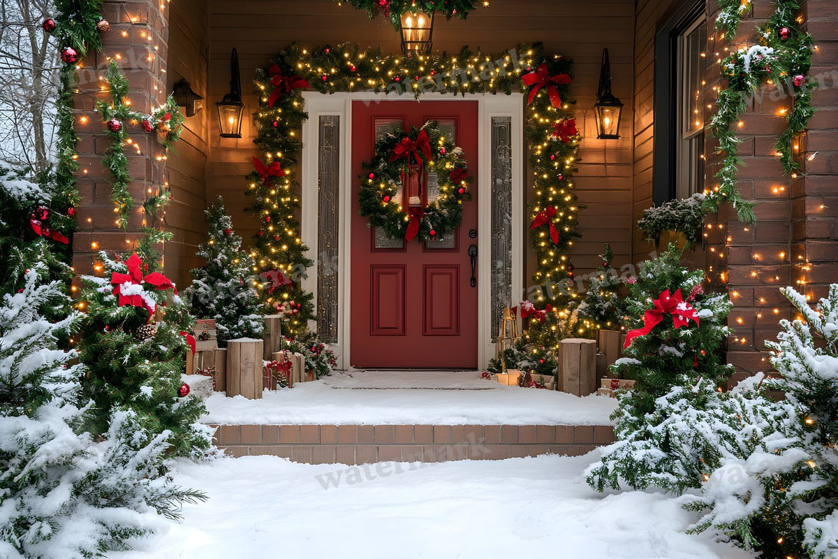 Classic Christmas Backdrop Images