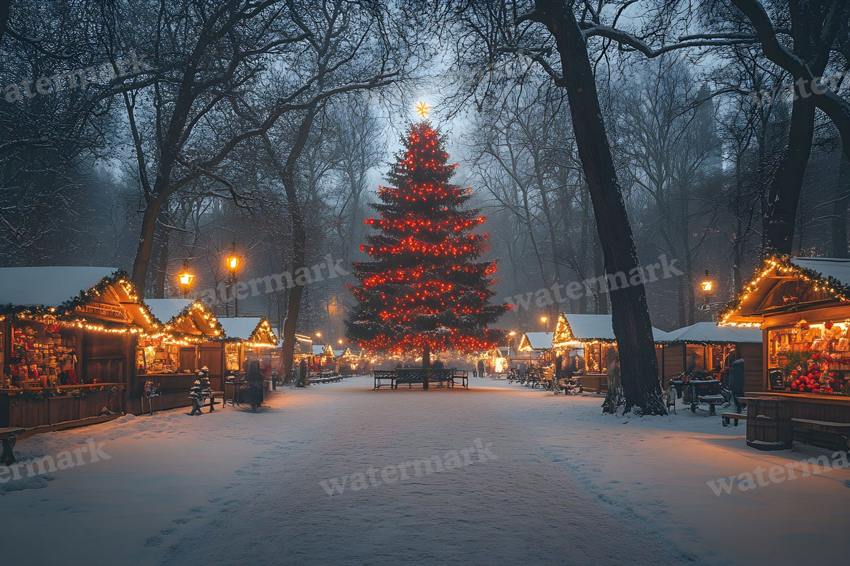 Classic Christmas Backdrop Images
