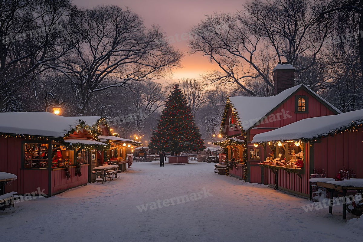 Classic Christmas Backdrop Images