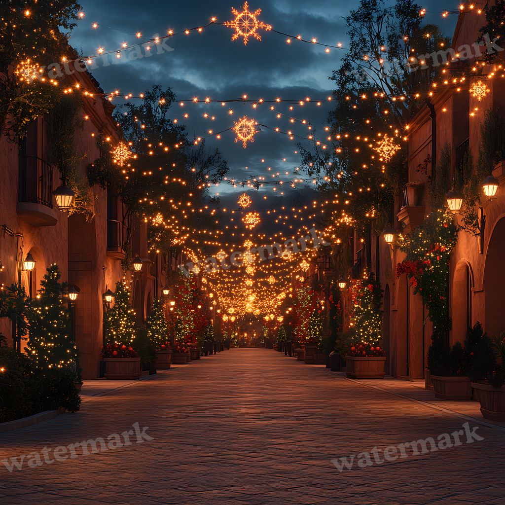 Classic Christmas Backdrop Images