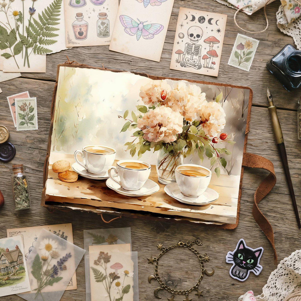 Coffee Shop Digital Papers