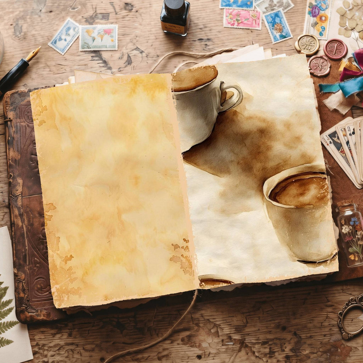 Coffee Digital Papers