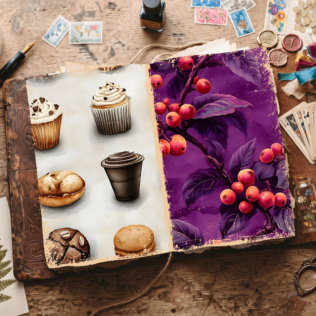 Coffee Digital Papers