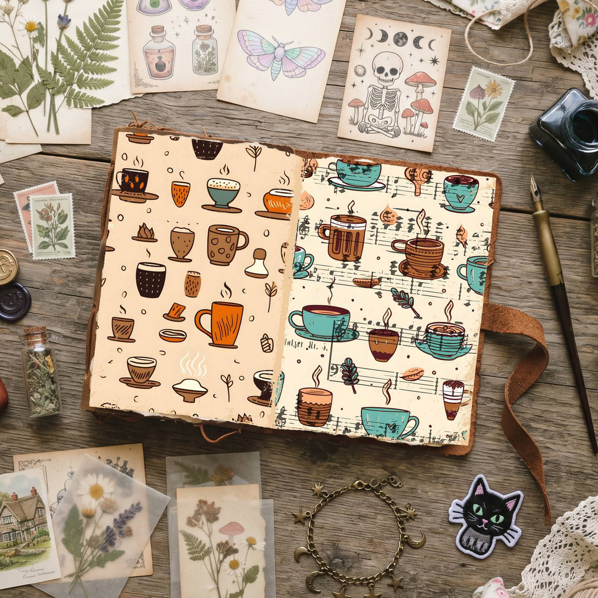 Coffee Digital Papers