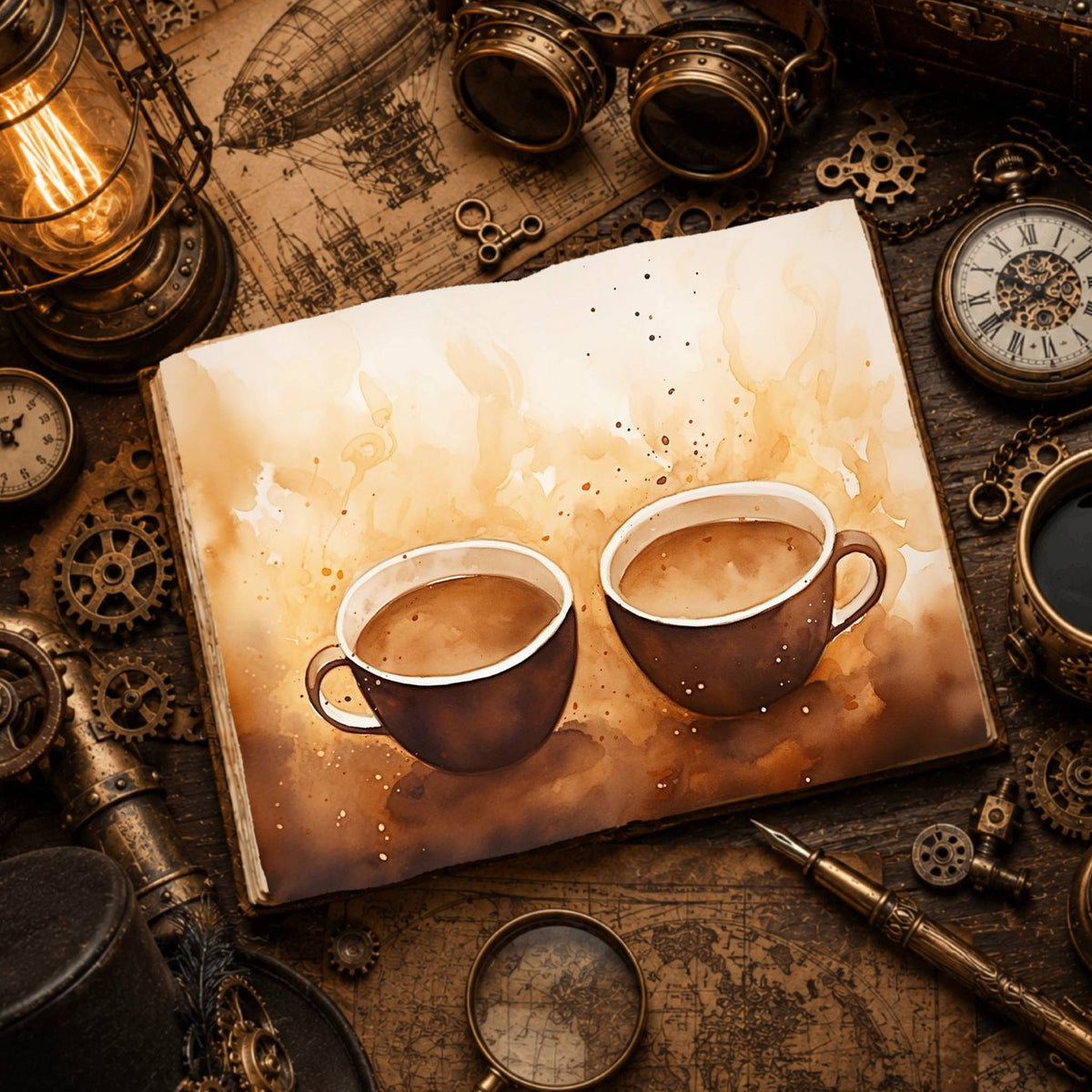 Coffee Digital Papers