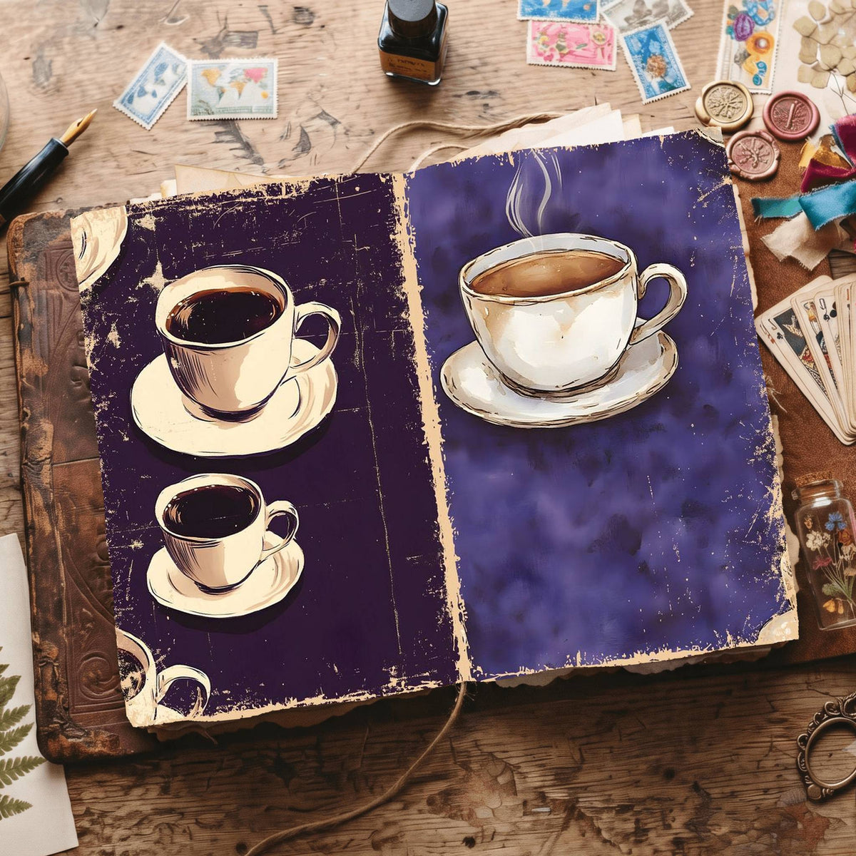Coffee Digital Papers