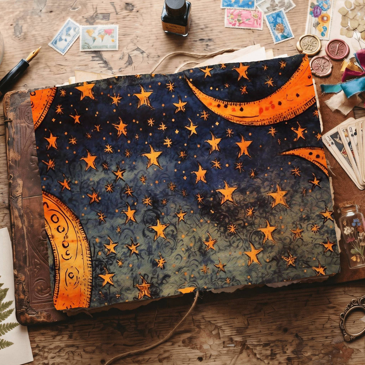 Copper Moon Digital Papers
