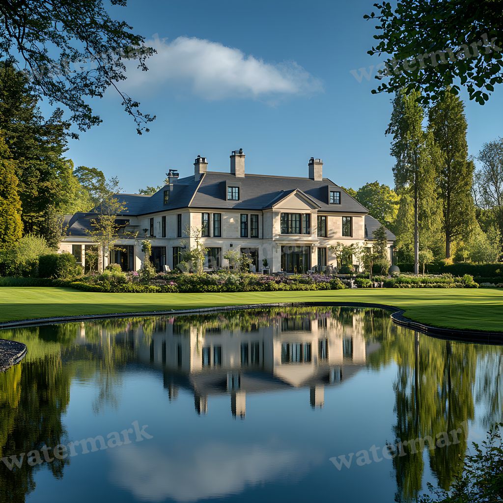Countryside Estate Backdrop Images