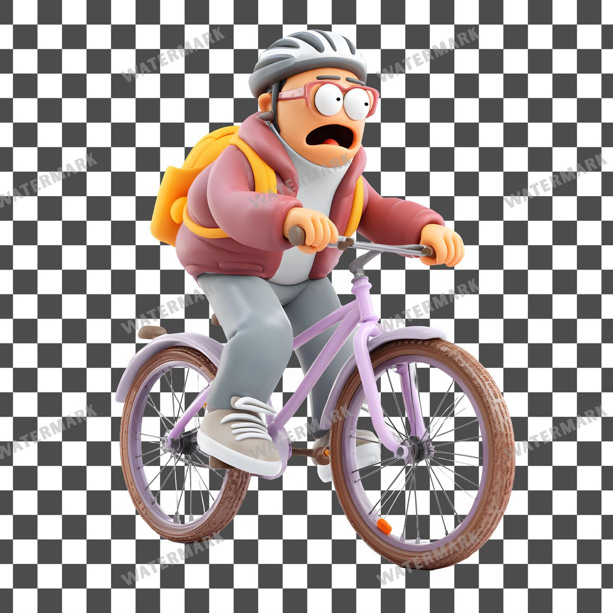 Cyclist Clipart Pngs