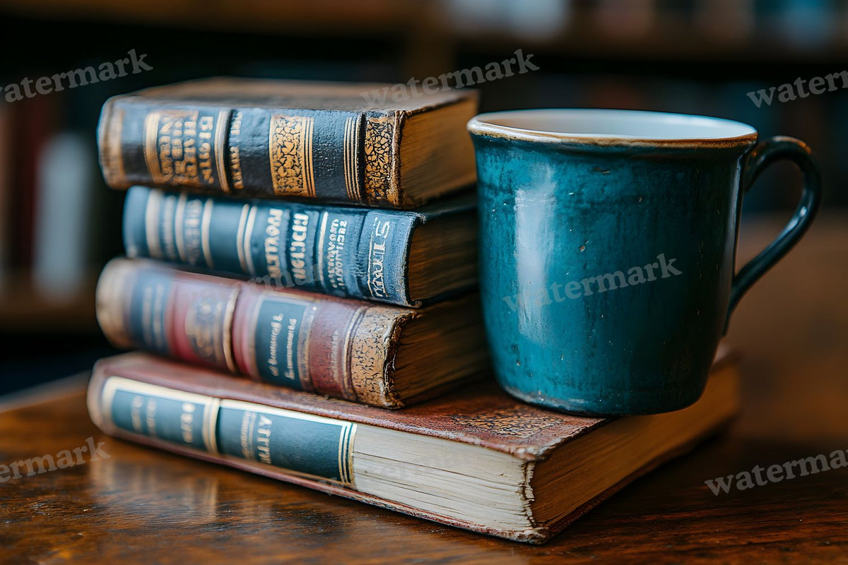 Dark Academia Study Backdrop Images