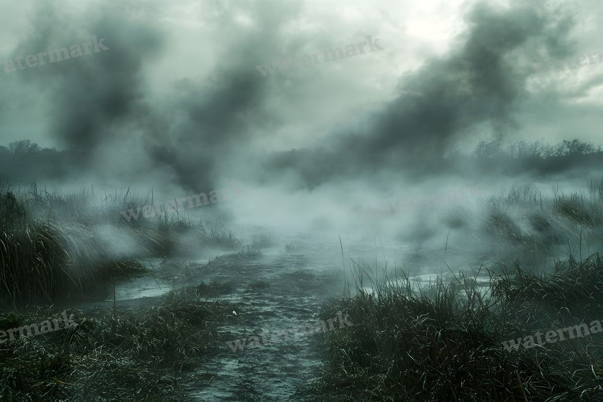 Dickens Cinematic Moment digital photo backdrop for photo editing, preview 11