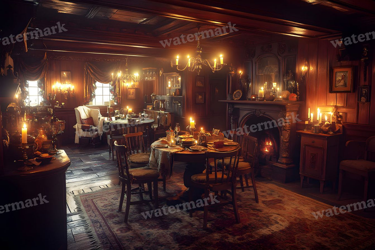 Dickens Tale Scene Backdrop Images