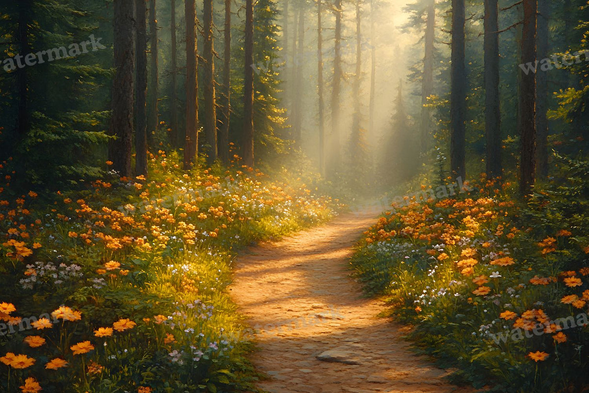 Enchanted Forest Backdrop Images