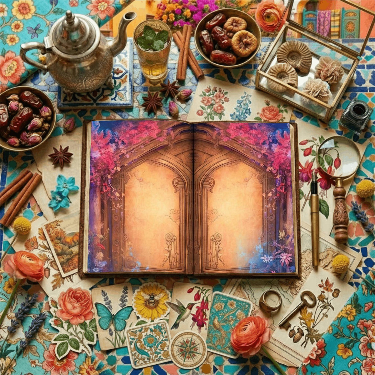Fairy Doors Digital Papers