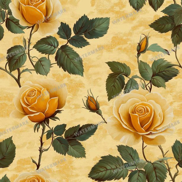 Floral Seamlesss Seamless Pattern