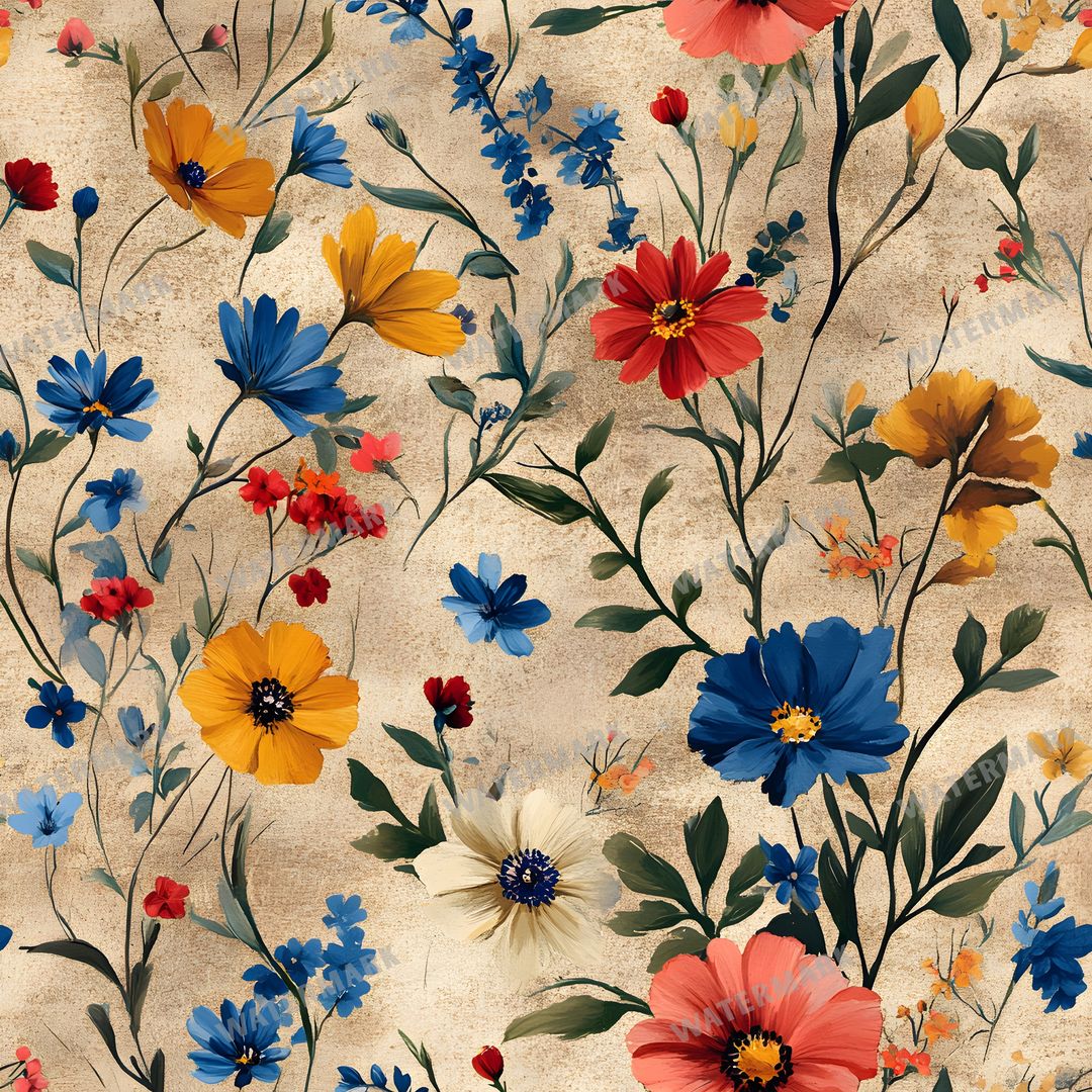 Floral Seamless Pattern