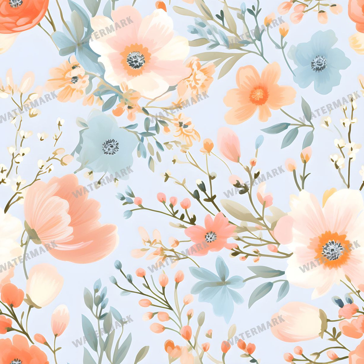 Floral Seamless Pattern