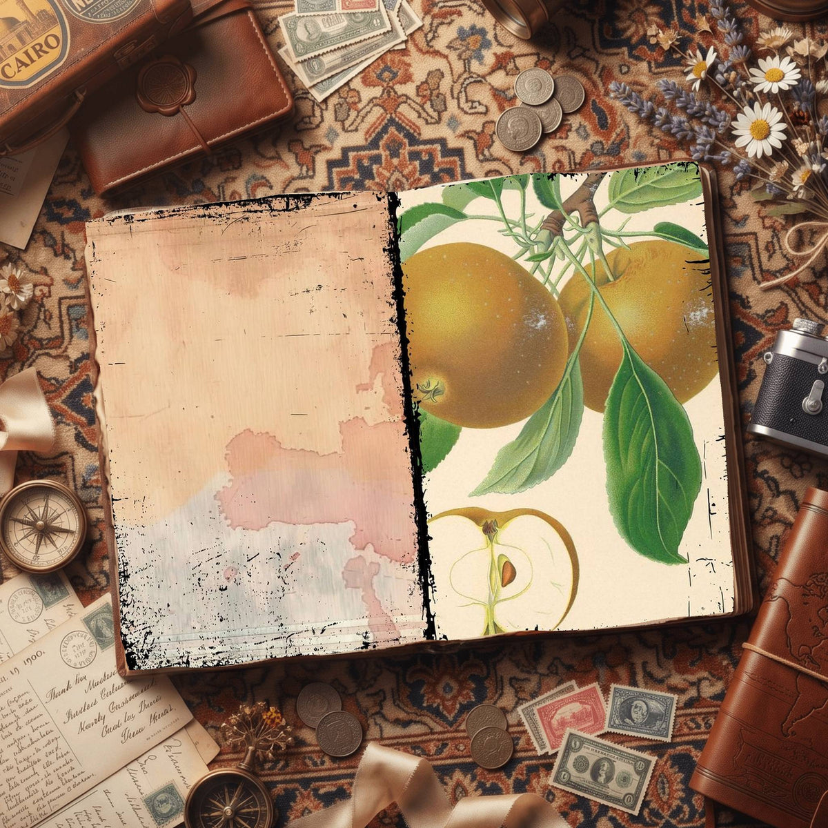 Fruit & Vegetables Digital Papers