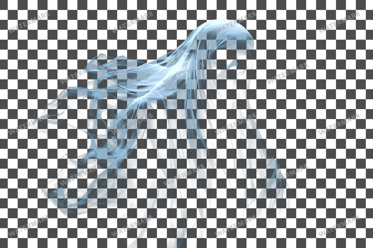 Ghostly Apparition Transparent Overlay Pngs