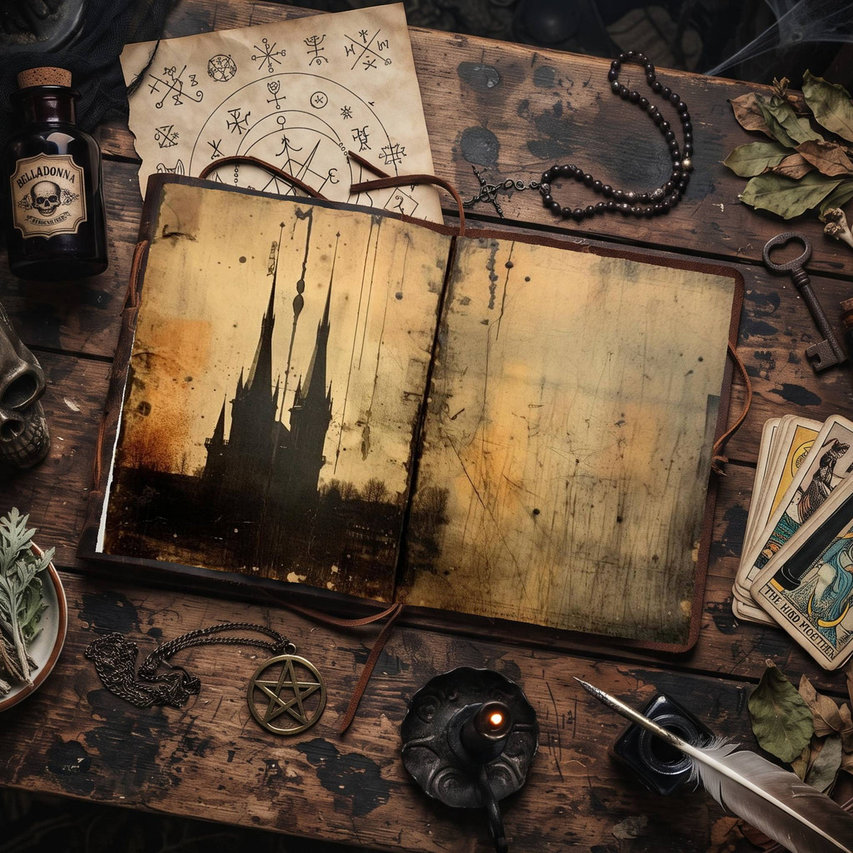 Gothic Digital Papers