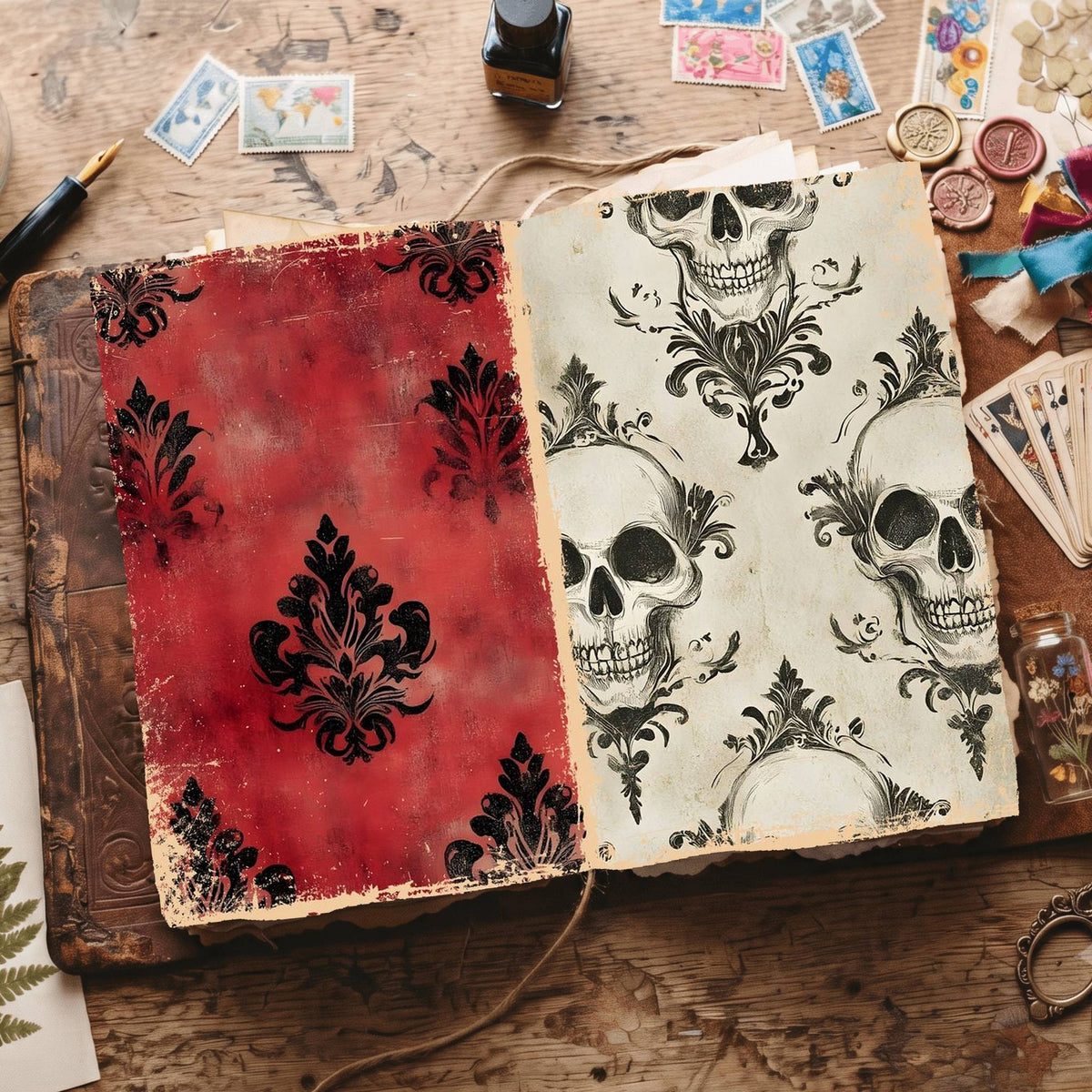 Gothic Digital Papers